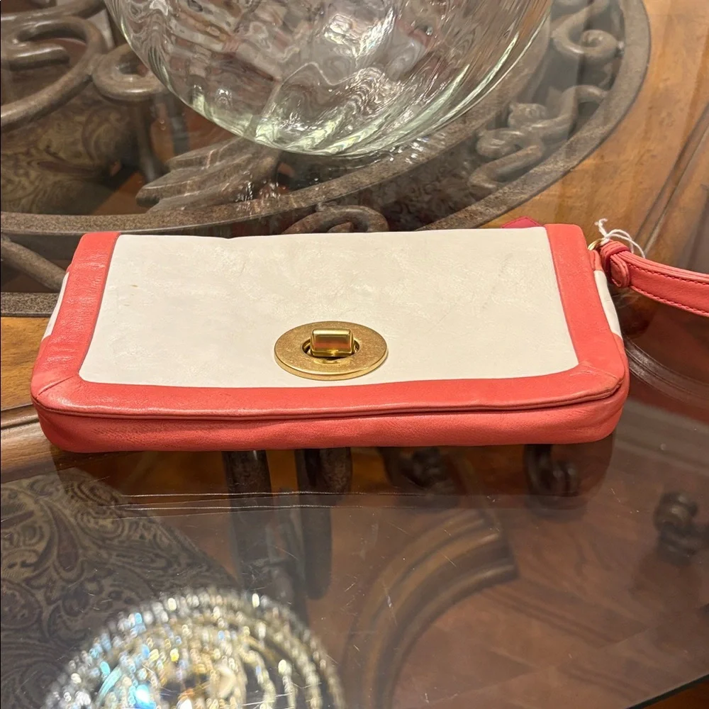 Coach Cricket Flap Wristlet /Clutch - Picture 5 of 9